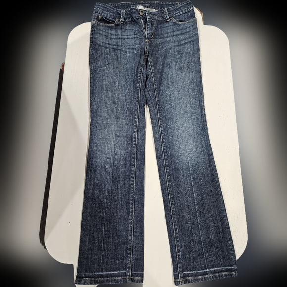 Banana Republic Vintage Denim Pants. Women's Classic Straight Leg. Fall 2008 - Picture 7 of 8